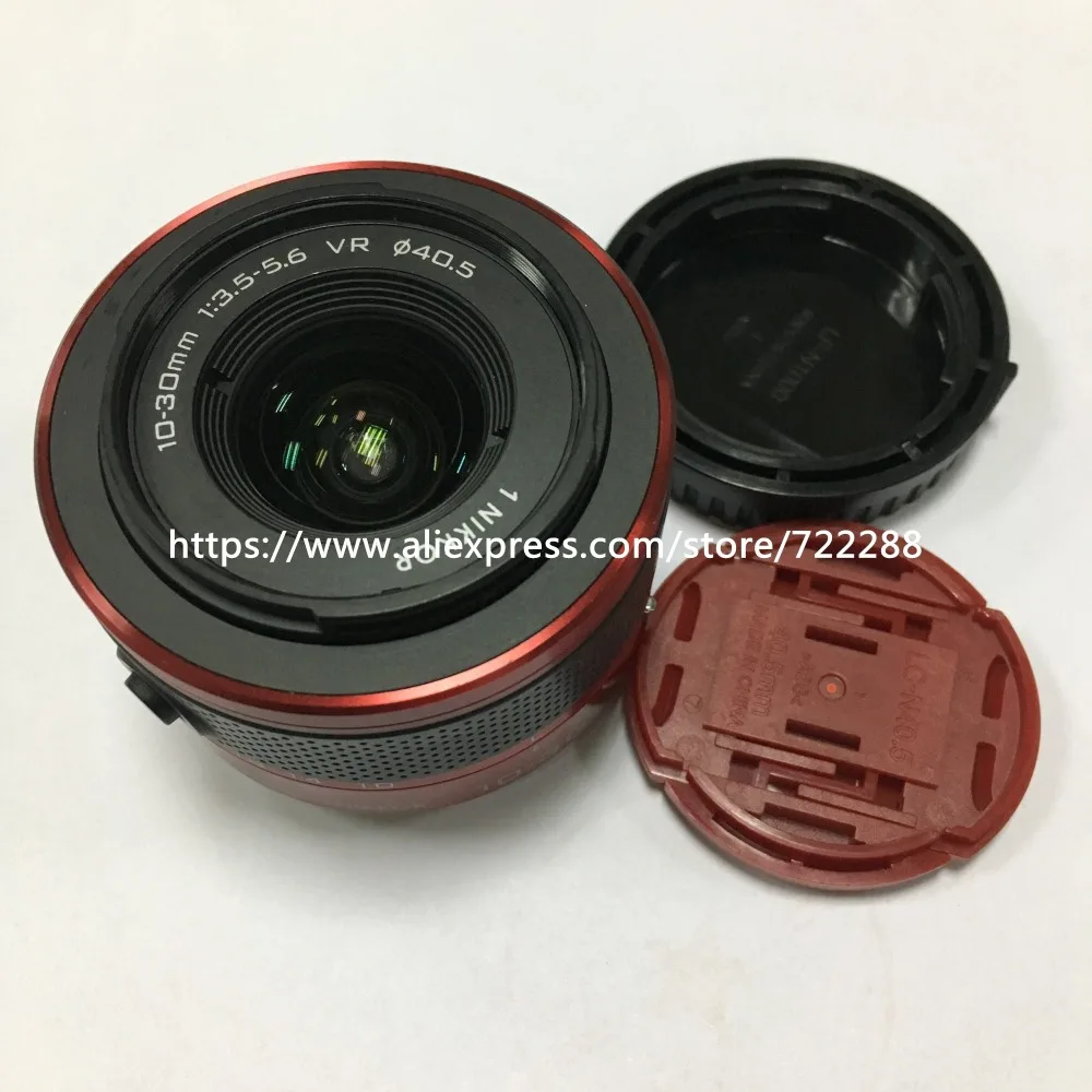 Для Nikon 1 NIKKOR 10-30 мм F/3,5-5,6 VR Zoom объектив блок красный для J1 J2 J3 J4 J5 V1 V2 V3