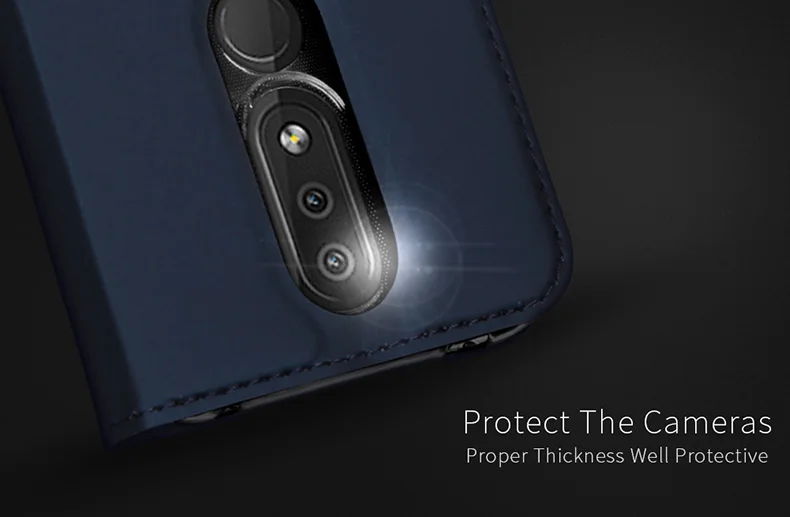 DUX DUCIS флип чехол для Nokia 4,2 Роскошный PU кожаный бумажник-книжка чехол для Nokia 4,2 3,2 Nokia4.2 чехол для телефона Coque Etui
