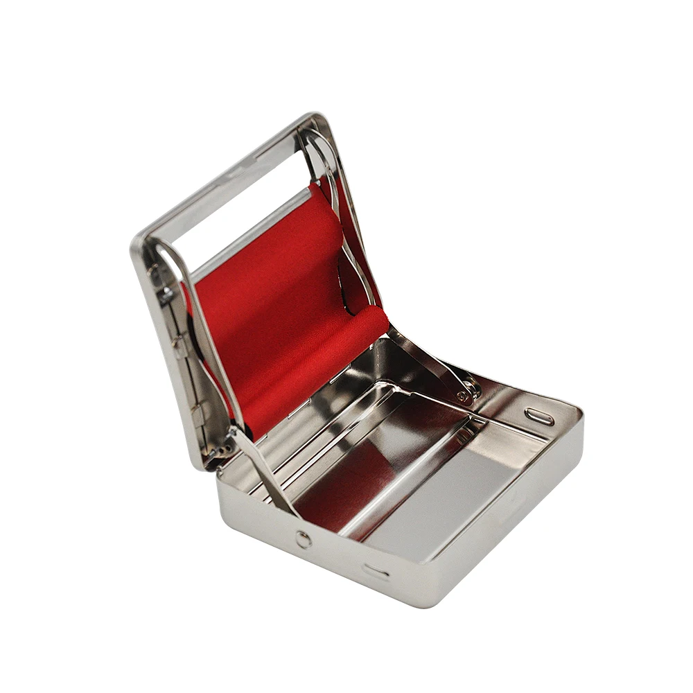 HORNET DANGER Metal Rolling Machine Case Storage Case With Fabric For 70MM Paper Cigarette Roller Cigarette Maker