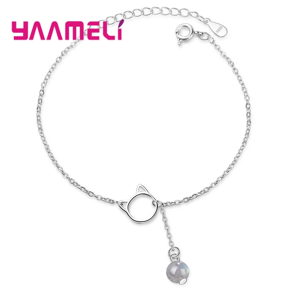 

Popular Fashion Women Bracelet Bangles 925 Sterling Silver Accessories Pretty Romantic Gift For Girlfriend/Wife/Lover