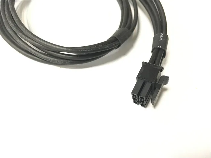 High Quality Mini 6-Pin 6pin to PCI-E pcie 8Pin 2*4pin PCI Express Power Cable for MacPro G5 TITAN Graphic Video Card 18AWG 37CM |