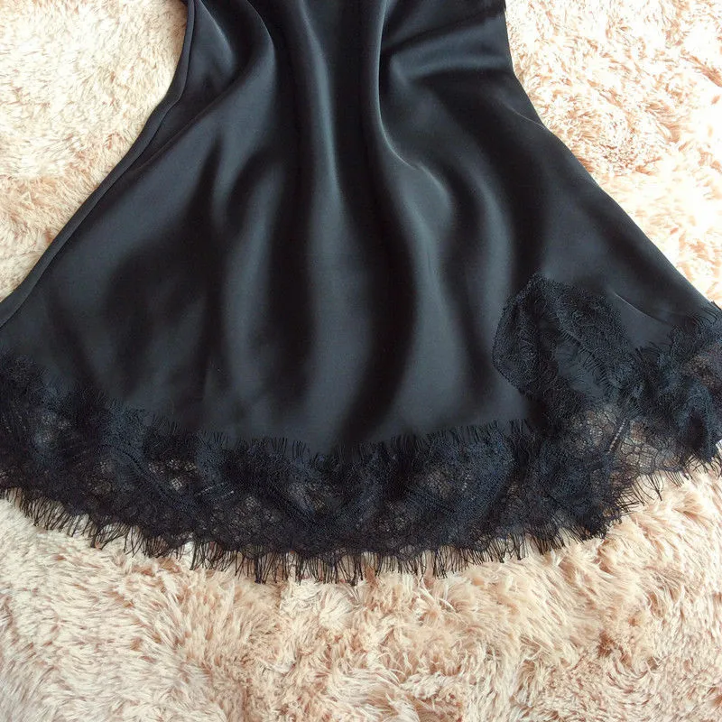 

2018 Nightgown Nightwear Women Dress Sexy Lingerie Nightdress sleepwear leisurewear sleepdress women sleepshirt AW7322