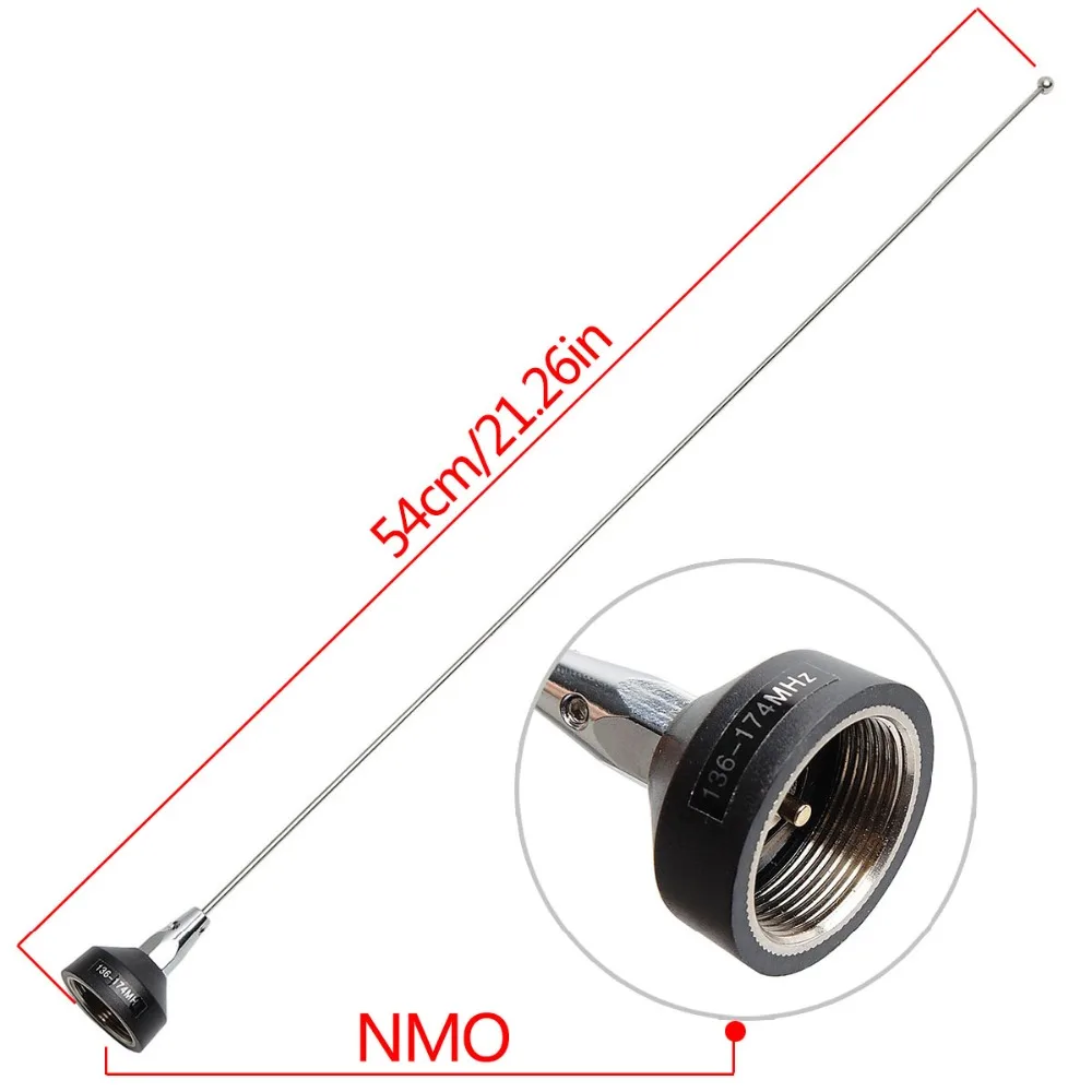 ABBREE NA 37 NMO VHF 136 174 МГц багажная антенна с креплением фоторазъем модель 5 м/фута