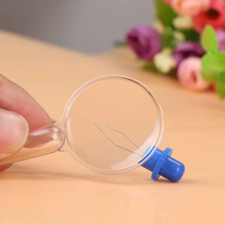 5Pcs Hot Sale Plastic Wire Stitch Insert Craft Tool Sewing Machines Magnifier Needle Threader | Дом и сад