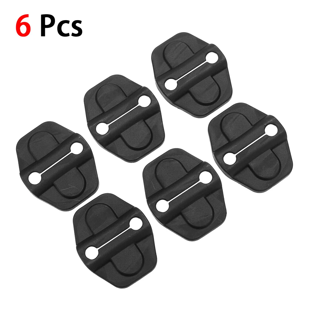 6 шт. защитные чехлы с пряжкой для дверного замка черная декоративная накладка