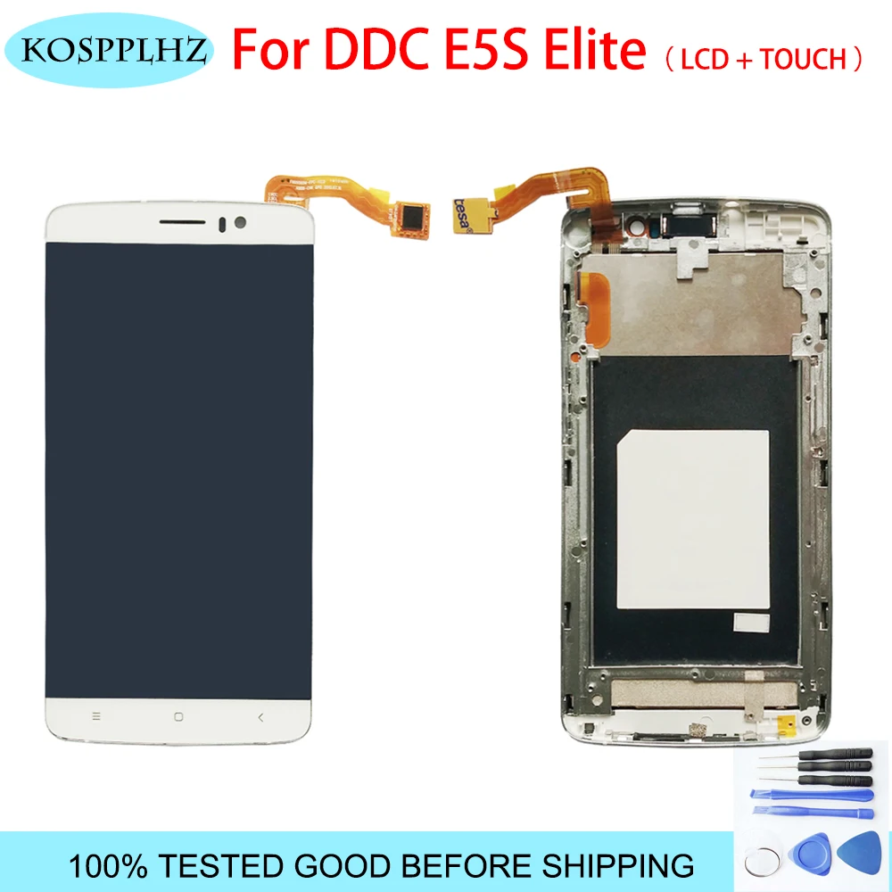 Для DDC E5S Elite ЖК-дисплей и сенсорный экран в сборе с рамкой ремонтная часть 5 дюймов