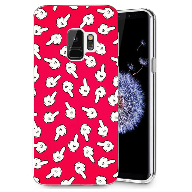 Case For Samsung Galaxy S3 S9 S9Plus S8 Plus S7 edge Note 8 TPU Soft Landscape Cartoon Painted Fundas R052 |