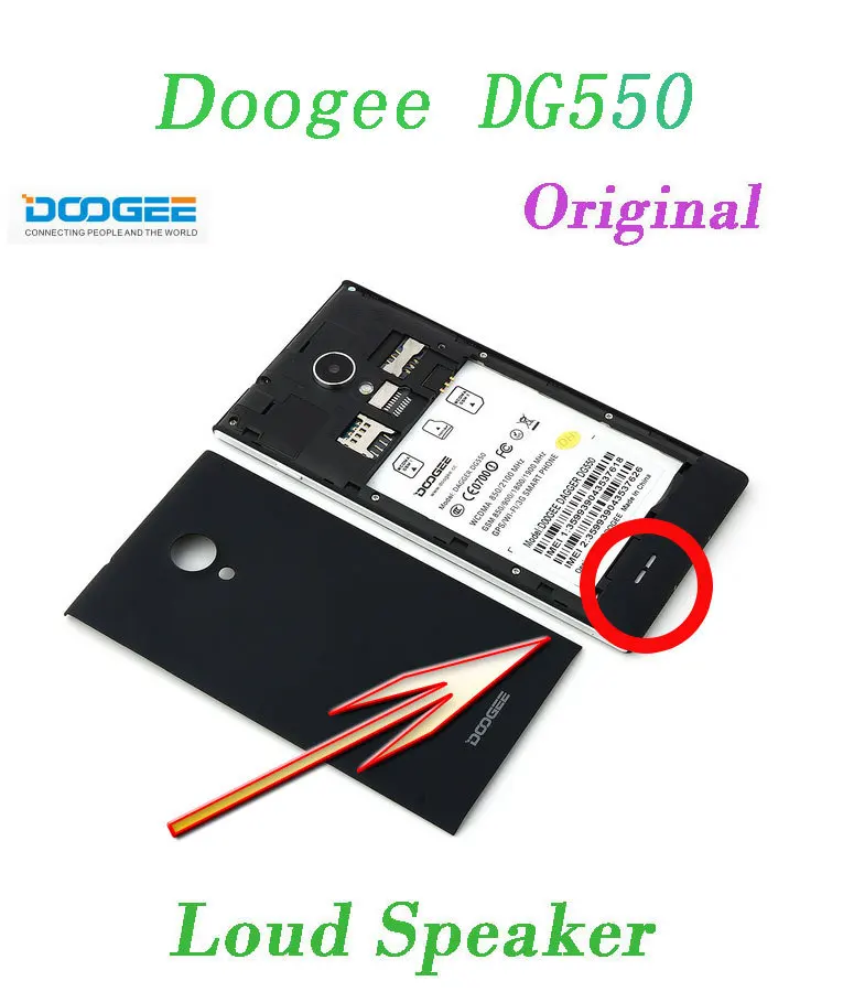 Оригинальный громкоговоритель зуммер звонок Для DOOGEE DG550 MTK6592 5 дюймов IPS HD phone