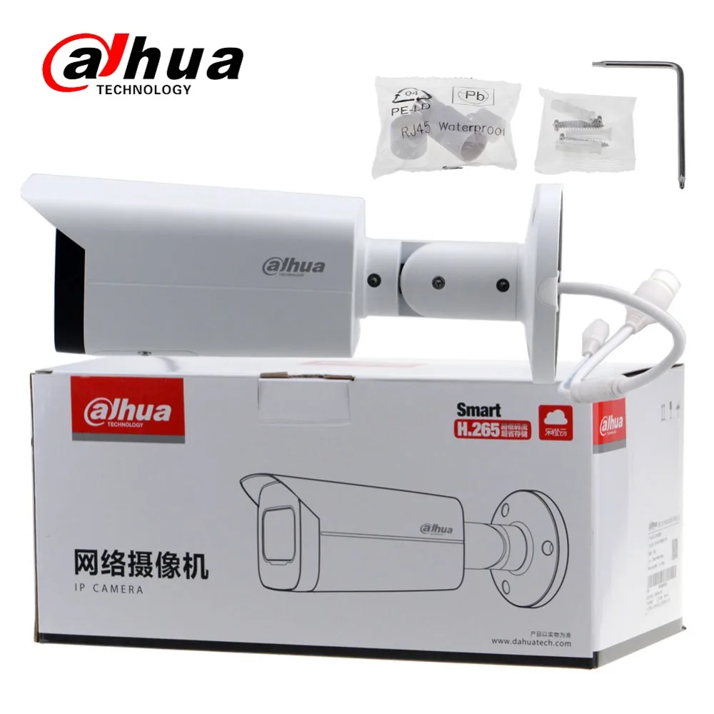 Dahua IPC-HFW4631H-ZSA 6MP ip-камера Встроенный микрофон слот карты Micro SD 2,7-13,5 мм 5X зум VF Объектив PoE видеокамера наблюдения с технологией WDR с кронштейном