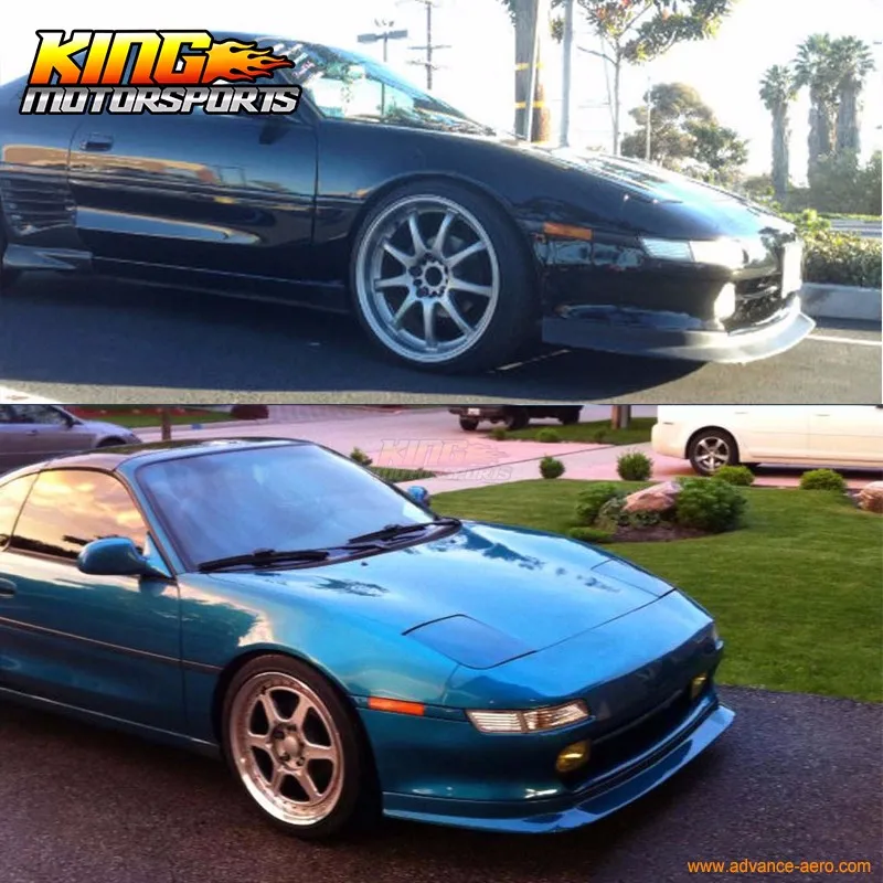 Для 91-99 toyota mr2 2 двери купе CX Стиль переднего бампера губ Чин спойлер PU
