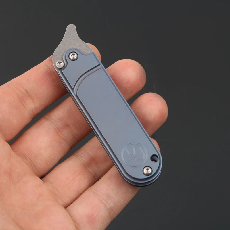 S35VN порошок стальной нож лезвие EDC Фруктовый нож Мини быстро открывающийся складной нож 2 вида цветов