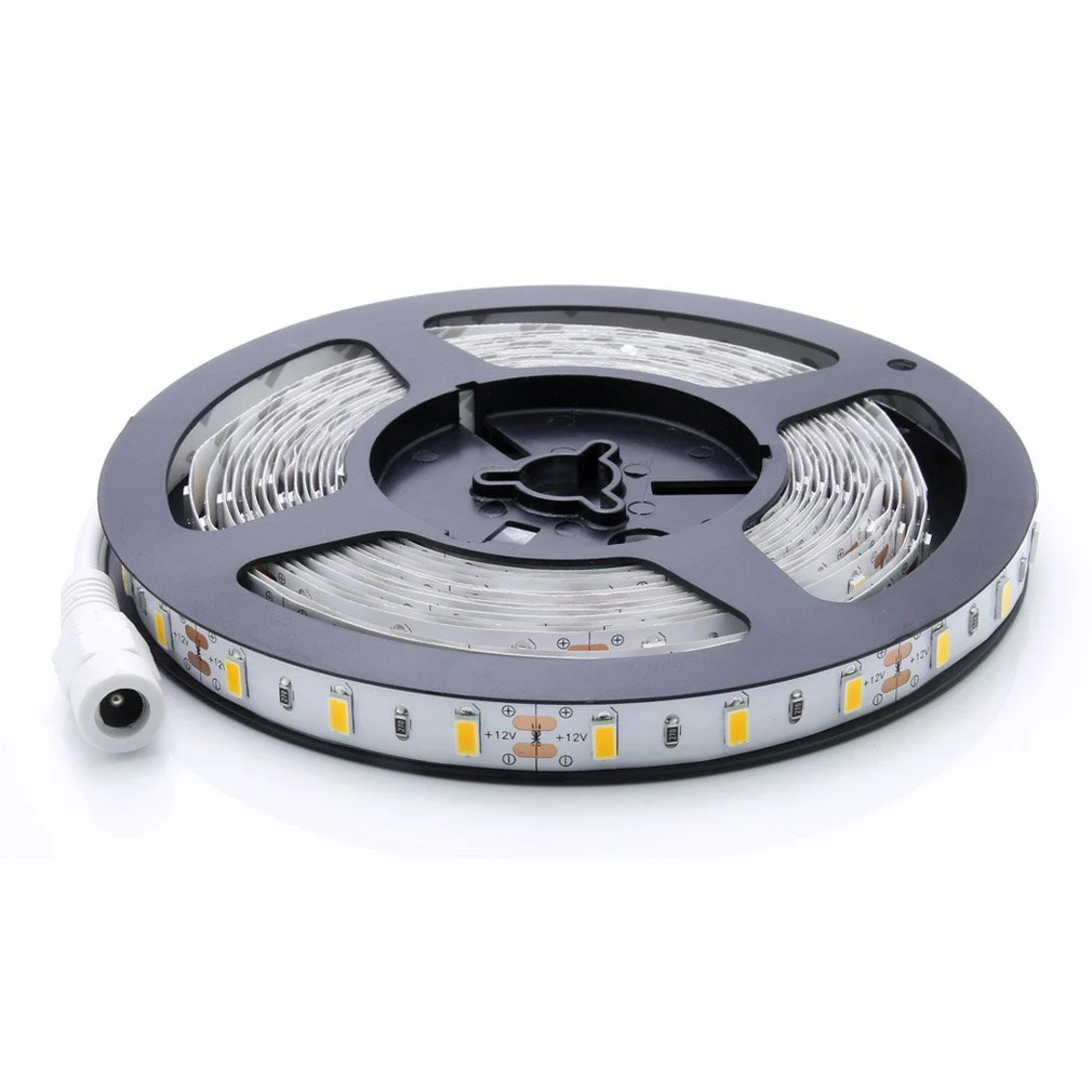 

Super Bright Flexible 5M 14.4W/Meter SMD 5630 300 Leds IP20 Non-waterproof Warm White(2800-3000K) LED Strip Ribbon