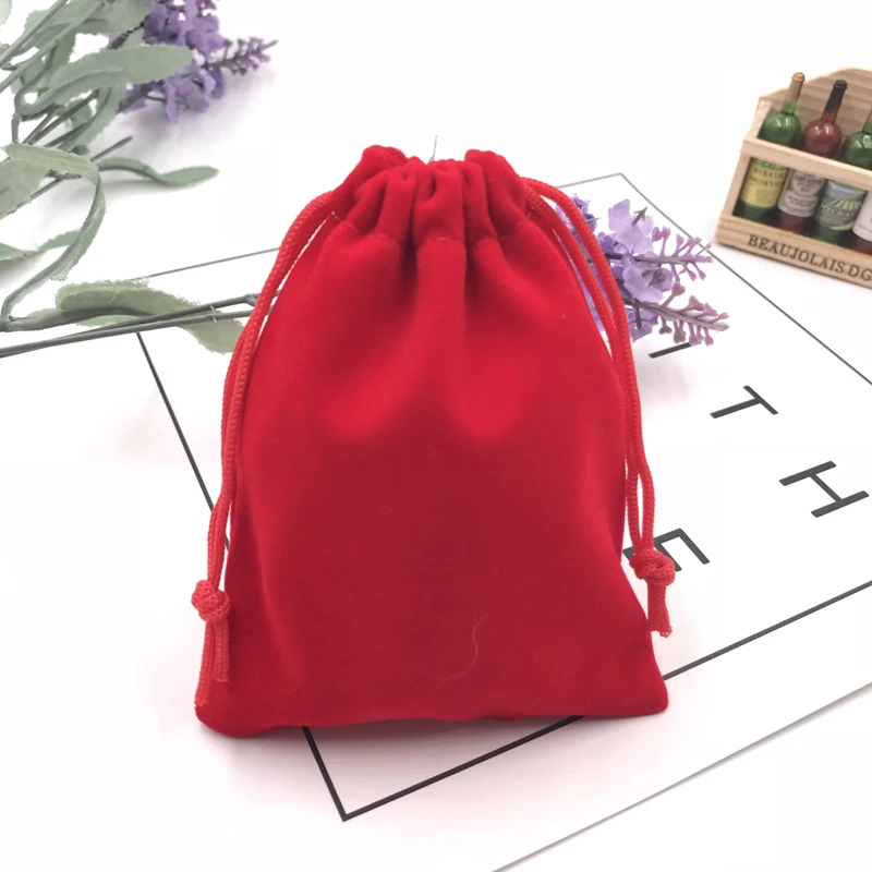 50 шт. бархатные мешочки для украшений 7 Х9 см|bag small|bag jewelrybag bag |
