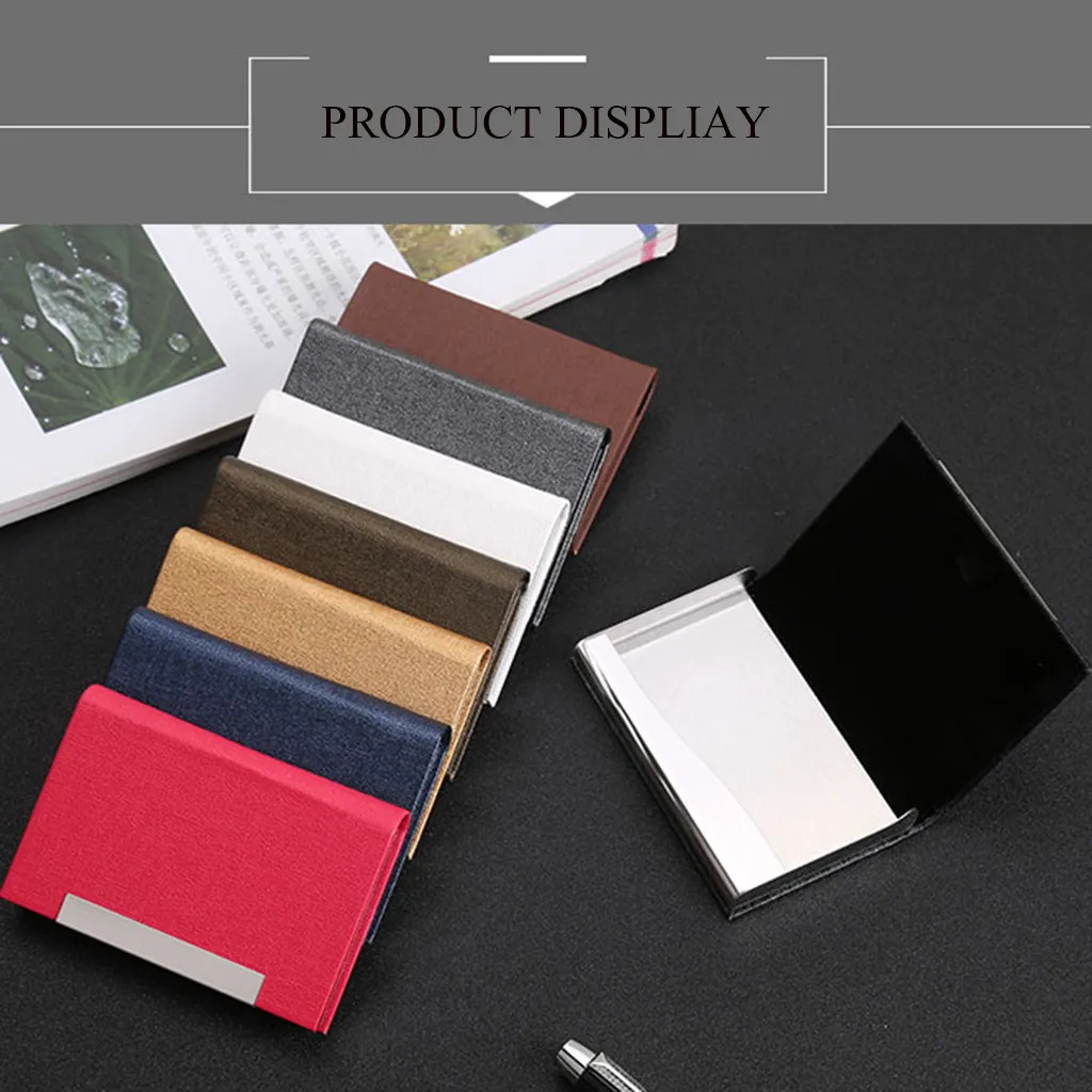 Coneed летний мужской креативный держатель металлическая кожаная коробка чехол для