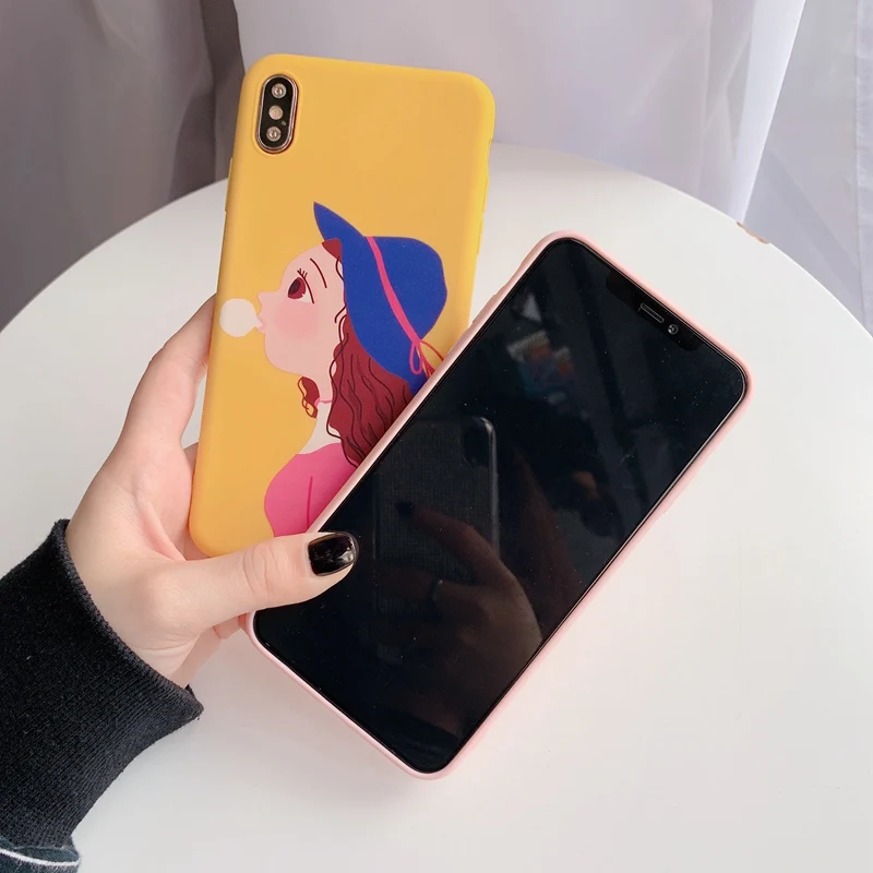 Мягкий милый чехол в виде свиньи для iPhone 6 s S Plus XSMax 7 8 X 10 мультяшный розовый XS Max XR
