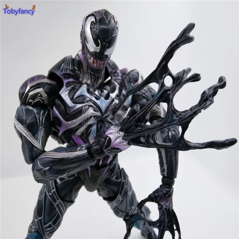 Tobyfancy Человек-паук фигурку Venom spride Коллекция Модель Игрушечные лошадки Играть