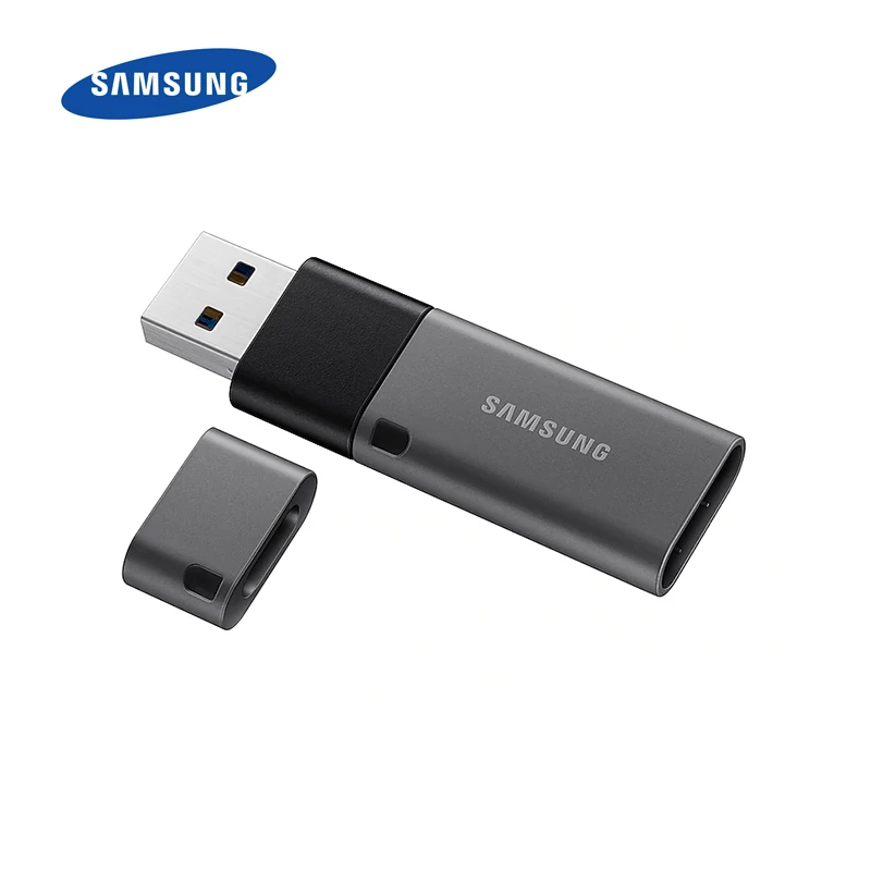 SAMSUNG USB 3,1 флэш-накопитель DUO Plus высокоскоростной 128 Гб 64 ГБ 32 ГБ памяти для смартфонов/планшетов/ПК