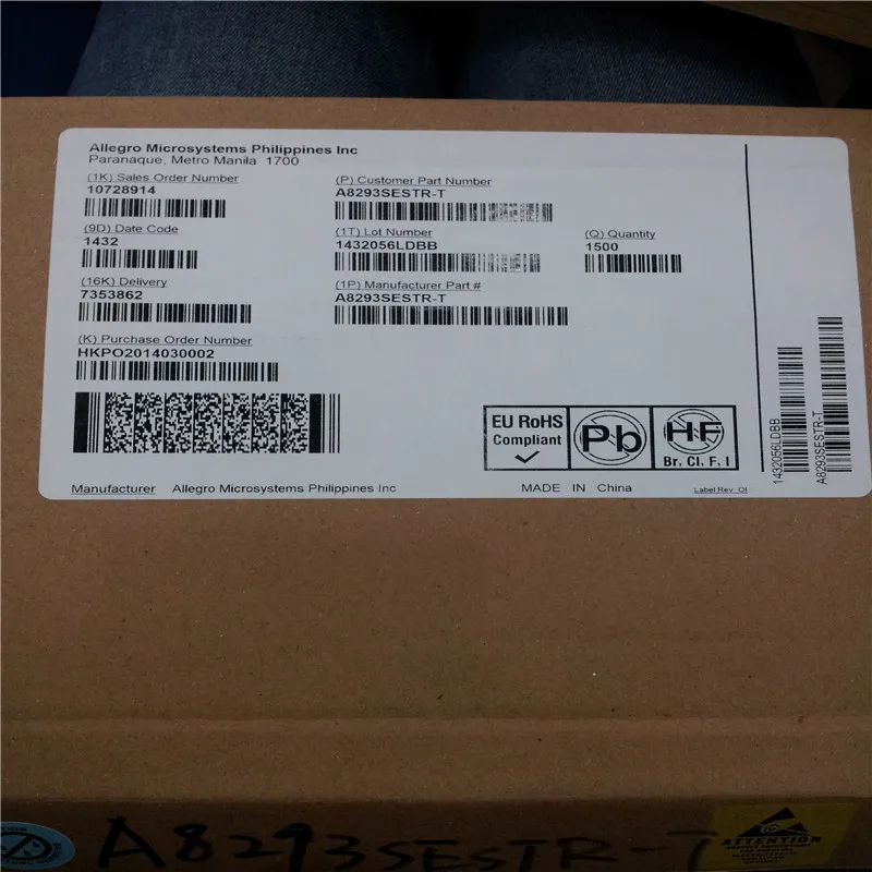 5 шт./лот A8293SESTR A8293 IC REG LNB BOOST/линейный 20QFN A8293SESTR-T Новый и оригинальный | Автомобили