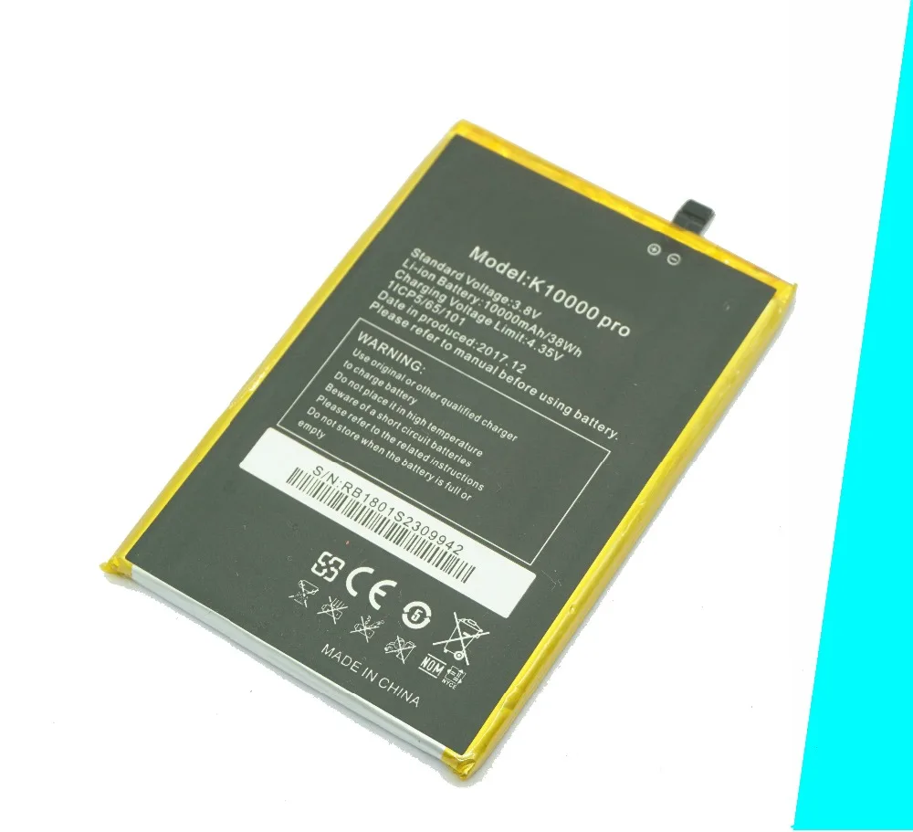EVENZEAL 1x абсолютно новая умная запасная батарея для мобильного телефона Oukitel K10000 Pro