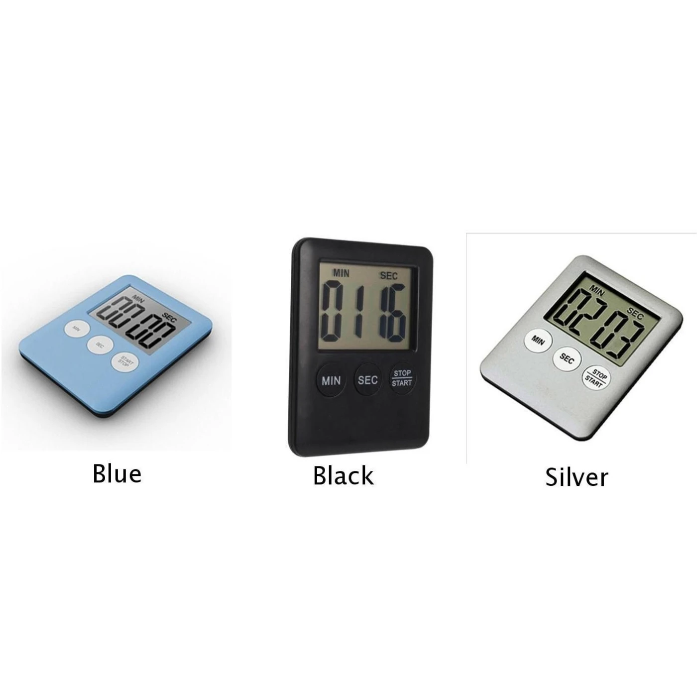 New Slim Magnetic LCD Digital Kitchen Timer Count Up Down Cooking Alarm Useful | Дом и сад