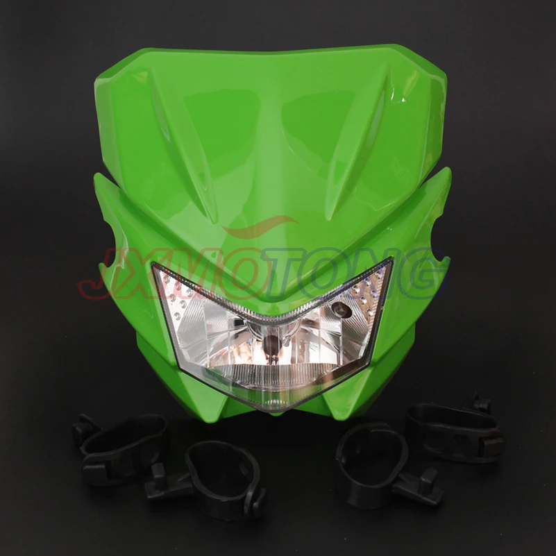 Универсальная фара для мотоцикла велосипеда-внедорожника подходит kawasaki KLX110