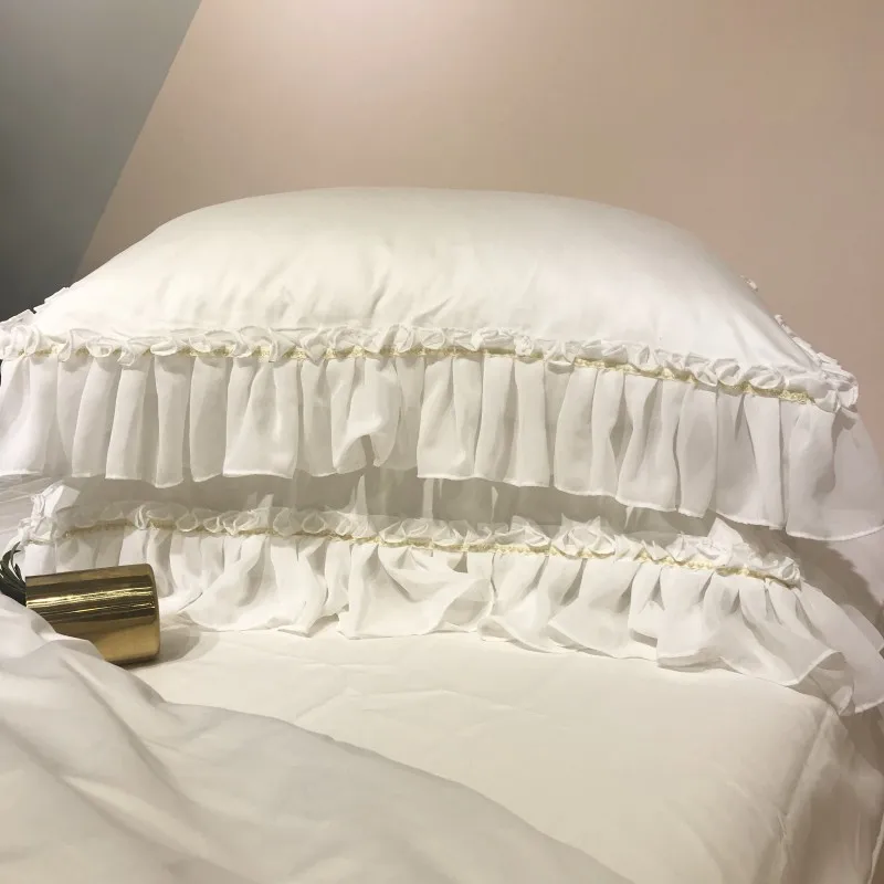 Комплект постельного белья 2018 года во французском стиле комплект из белого и
