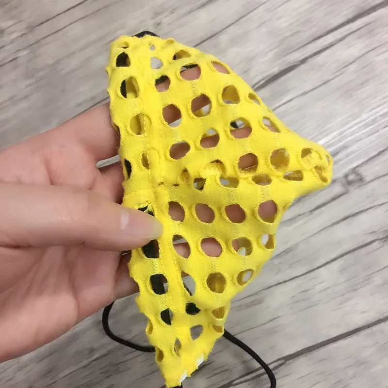 Мужские трусики стринги дышащие с большим сетчатым поясом сексуальное нижнее