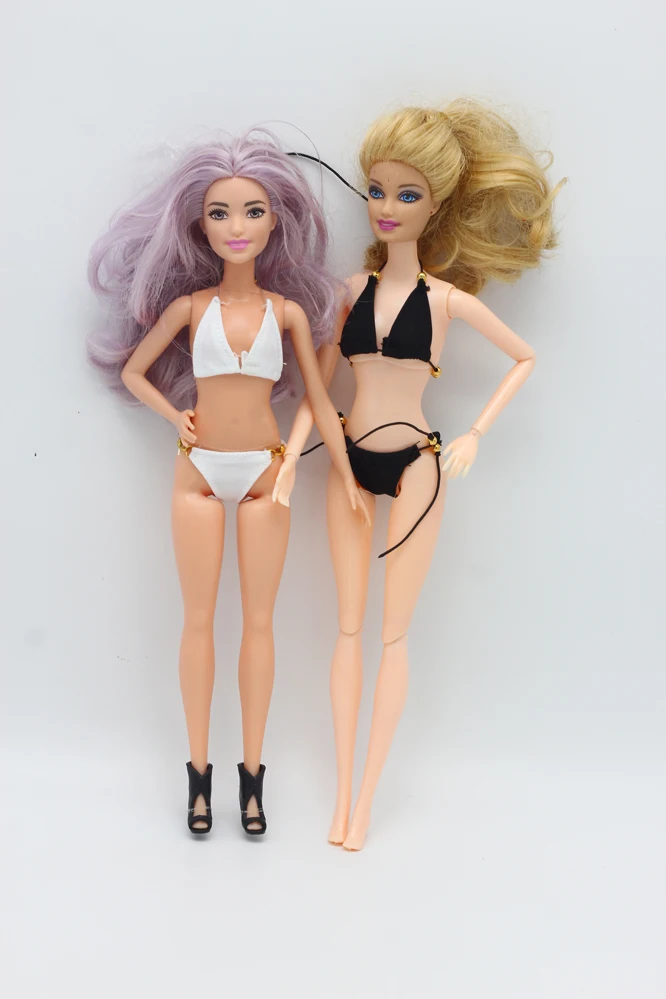 1 комплект мягкое нижнее белье бюстгальтер и трусы для 1/6 BJD куклы блайз топ и трусы для Барби кукольный домик Купальник подарок игрушки аксессуары
