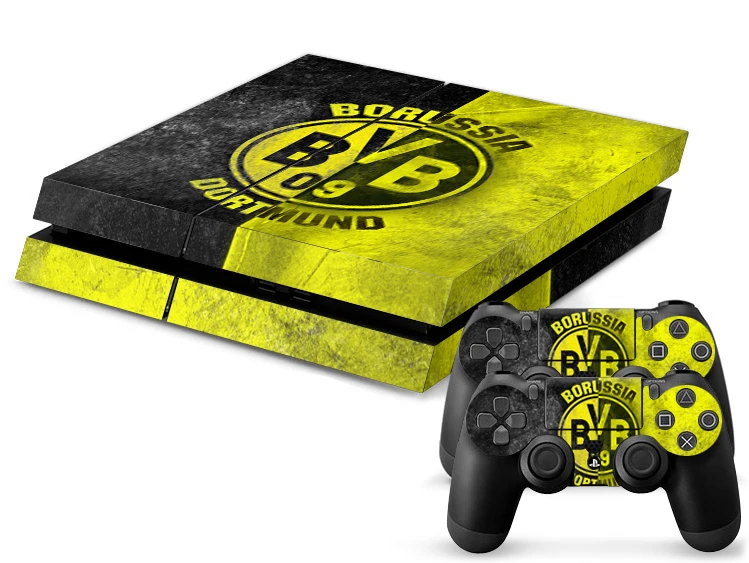 Немецкая Бундеслига дортмунд Боруссия для ps4 консоли наклейку кожи контроллер
