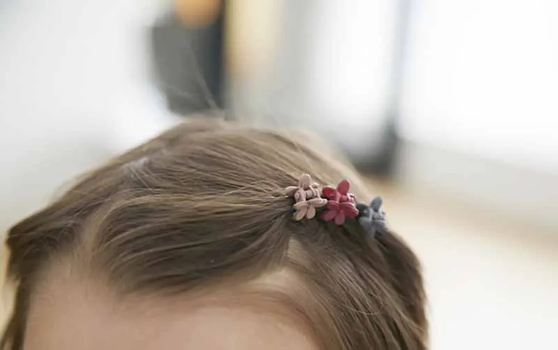 5PCS/lot Cute Flowers Hair Clips Dull Polish Hairpin for 1/6 1/3 1/4 1/8 Dolls Decor Accessories toys for girls