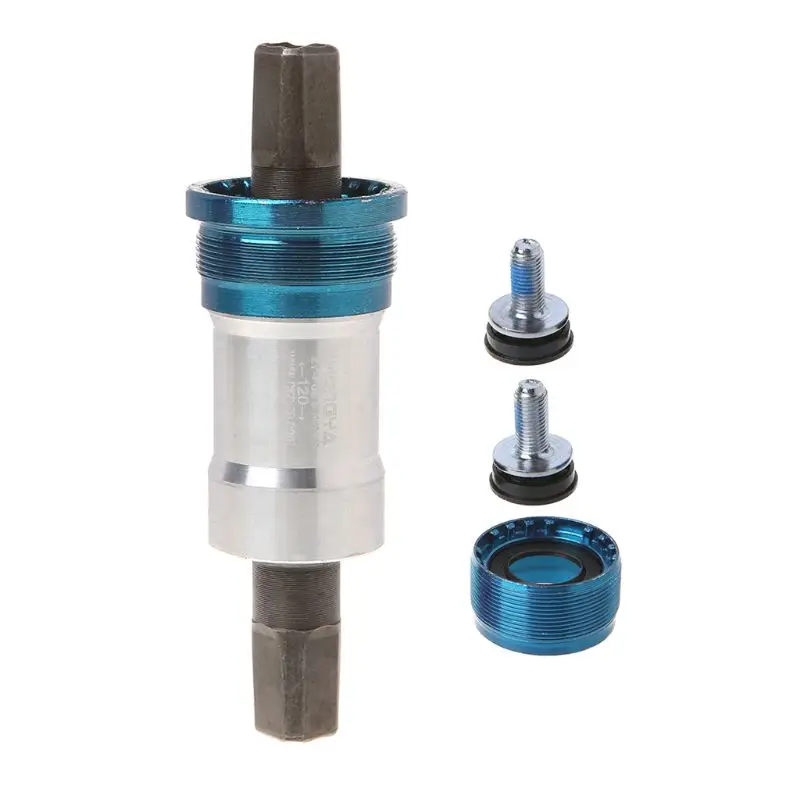 120mm Велосипедный Нижний Кронштейн BB с винтом MTB фиксированный подшипник 103/107/110/113/116/118/120/122,5/124,5/m аксессуары для ремонта - Цвет: 120mm