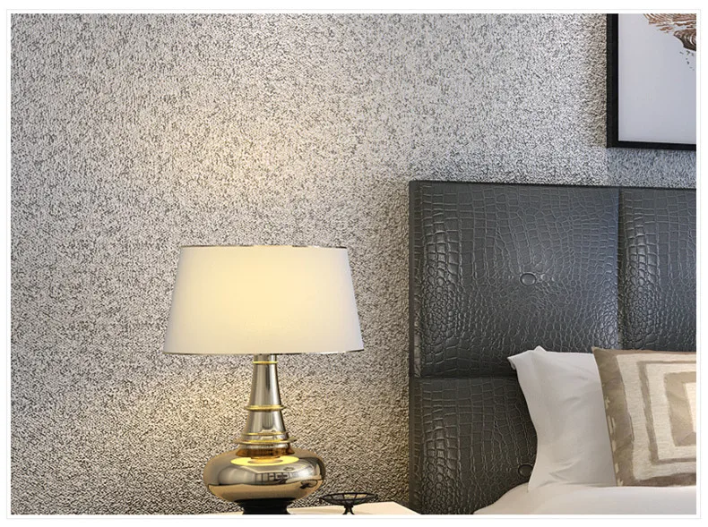 3D одноцветное водоросли грязи настенная Бумага стекались ролл нетканые стены