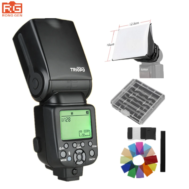 Triopo TR 960 III 2 4G Беспроводной вспышка Speedlight костюм для sony A850 A450 A500 A560 A77 A65 A33 A35|triopo tr-960