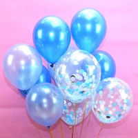 12inch gold silver confetti latex balloon colorful helium air ball bride to be wedding decoration happy birthday party supplies