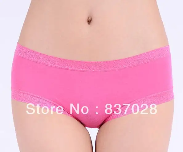 Бесплатная доставка 5 шт./лот горячие женские кружевные трусики из бамбукового