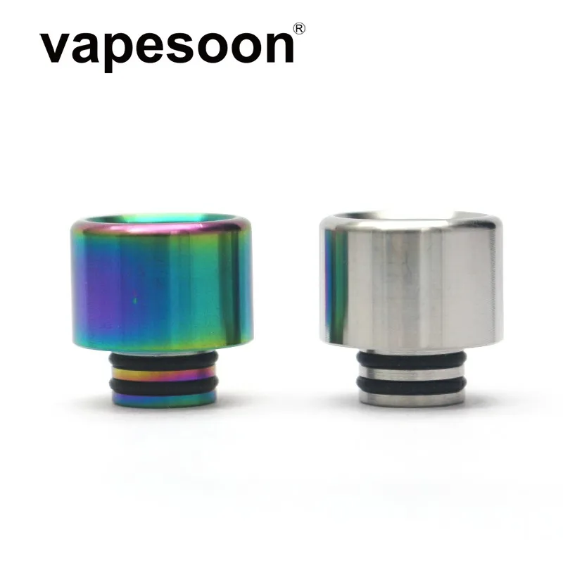 

10 pieces Stainless Steel Anti-fried Oil Mouthpiece 510 Drip Tip for e-Cigarette 510 Thread Atomizer Tank Vape Vaporizer
