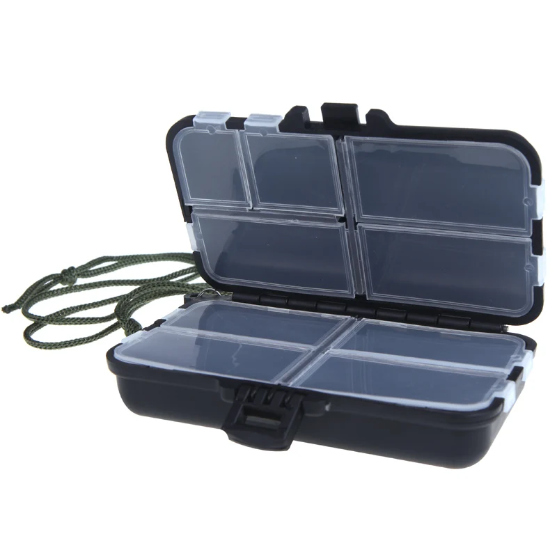 

Fishing Tackle 9 Compartments Fishing Case Fish Lure Bait Hooks Tackle Tool for Storing Swivels, Hooks, Lures, etc
