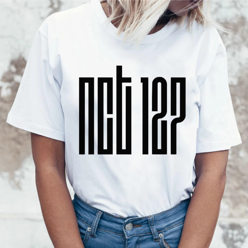 Nct127 модная графическая Женская Футболка Harajuku Ullzang 90s футболка корейский стиль идолы футболка Повседневная летняя хип-хоп Футболка женская