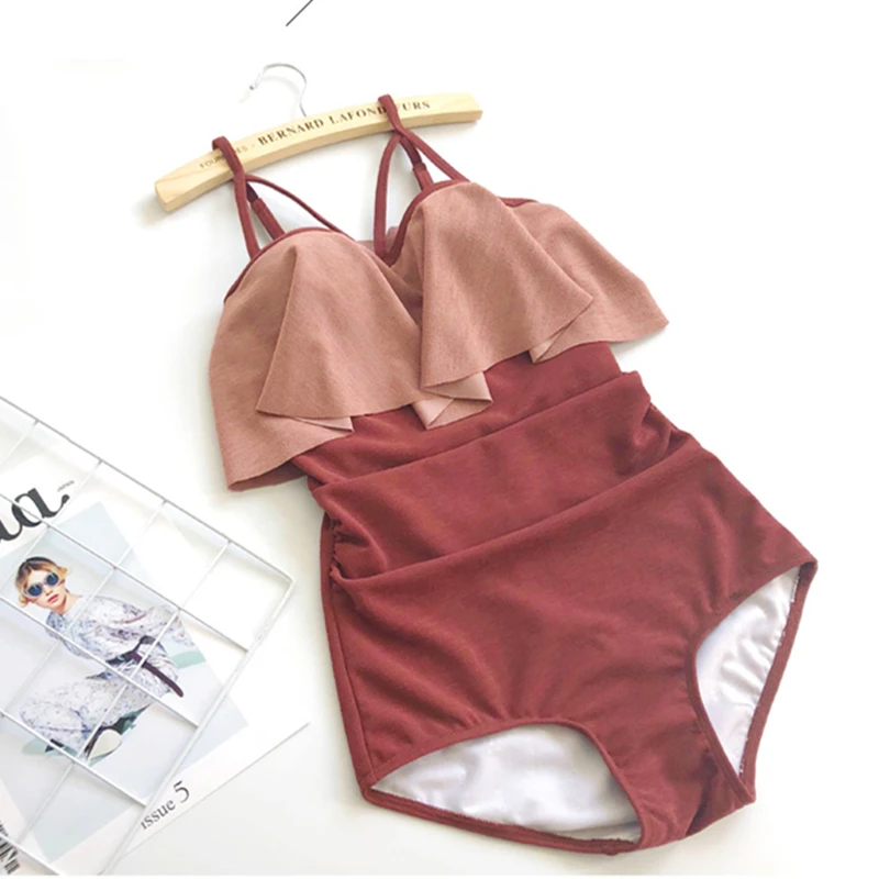 2018 сексуальный купальник для женщин купальники сплошной на завязках бандажный