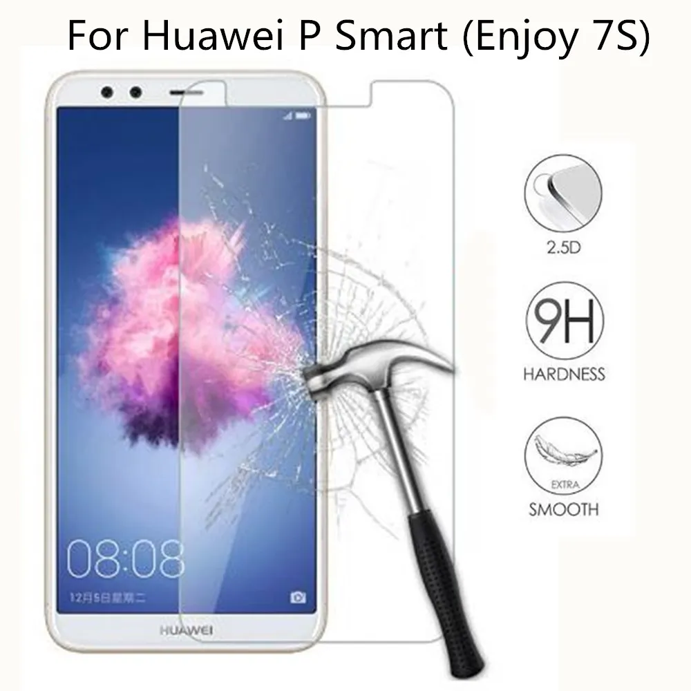 2 шт. Защитная пленка для экрана Huawei P Smart закаленное стекло телефона Enjoy 7S |