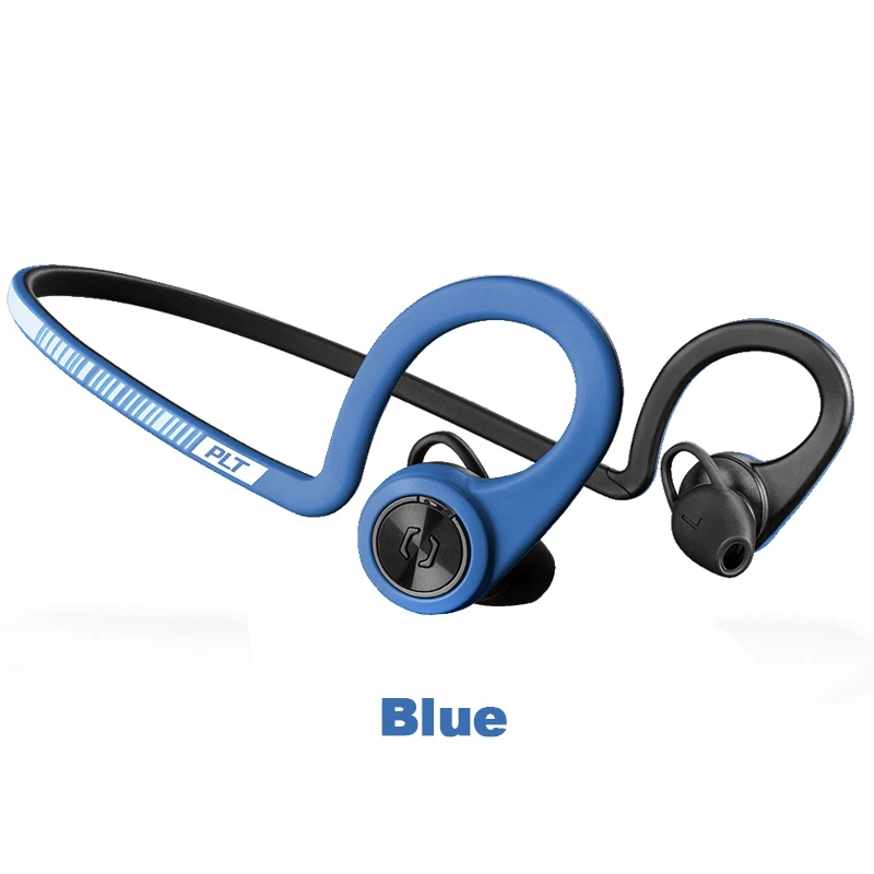 Blue Оригинальные наушники Plantronics BackBeat Fit, беспроводные наушники Bluetooth, разноцветные спортивные гарнитуры для xiaomi SamSung - Цвет: Blue