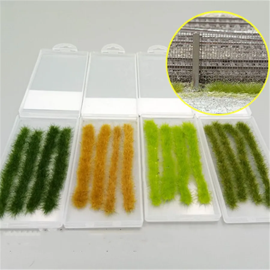 

2pcs/lot Architecture Model Green Nylon Flock Grass In Ho Train Layout