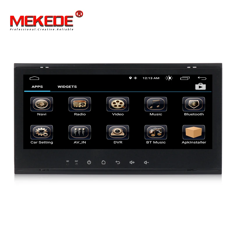 MEKEDE 8 дюймов Android 1 автомобильный dvd плеер с двумя цифровыми входами для Touareg T5