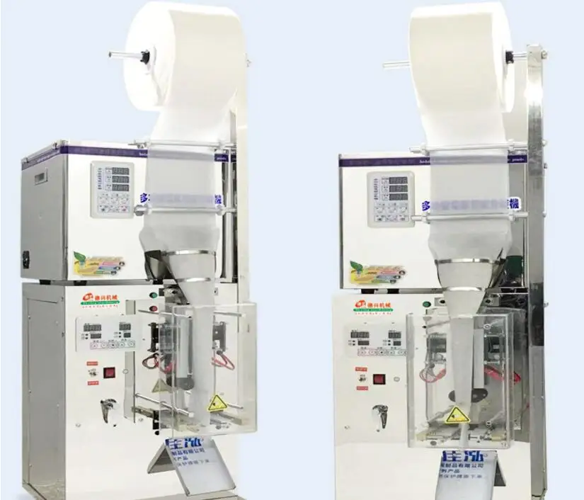 売る 自動ティーバッグマシンスパイラル給餌機バックシール機粒状粉末茶食品自動包装機