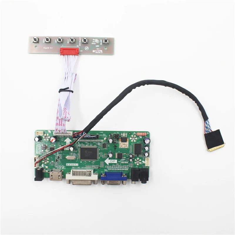 M.NT68676 DVI VGA HDMI-compatible LED LCD Controller Board Kit for 17.3 inch N173HGE-L211920x1080 N173HGE L21 raspberry pi diy |