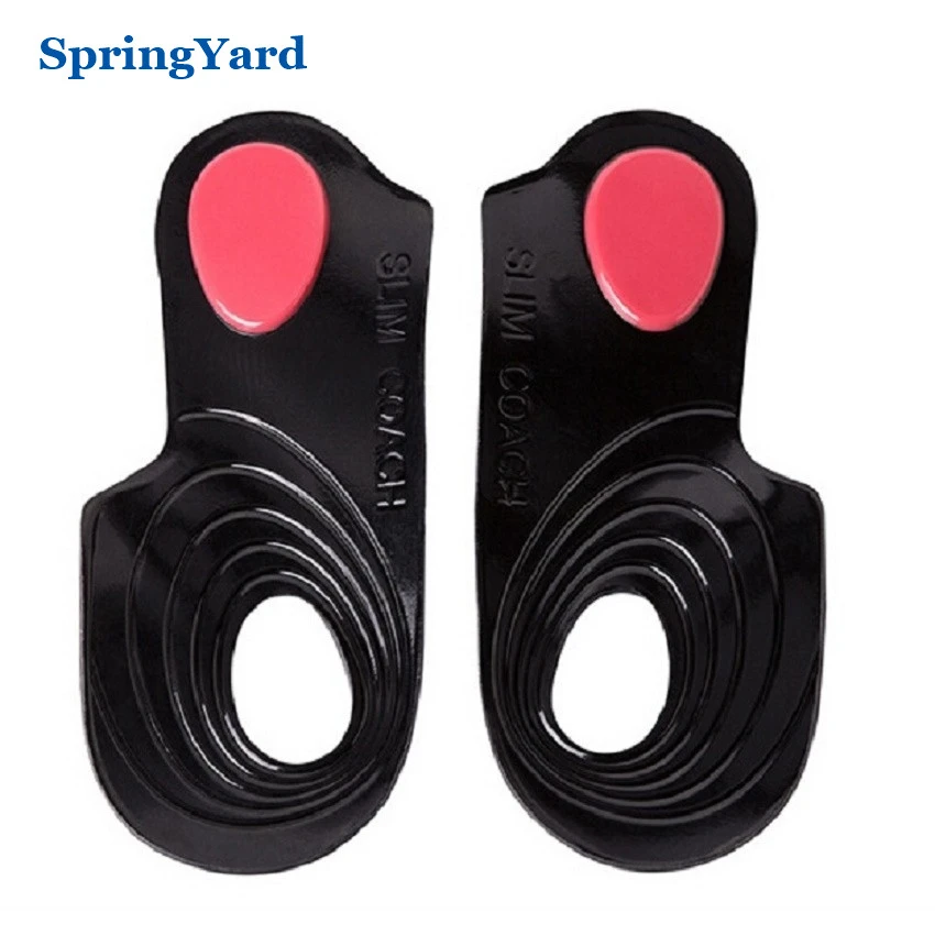 SpringYard гелевые женские 3/4 X/O Legs ортопедические стельки плоские ноги Арка поддержки