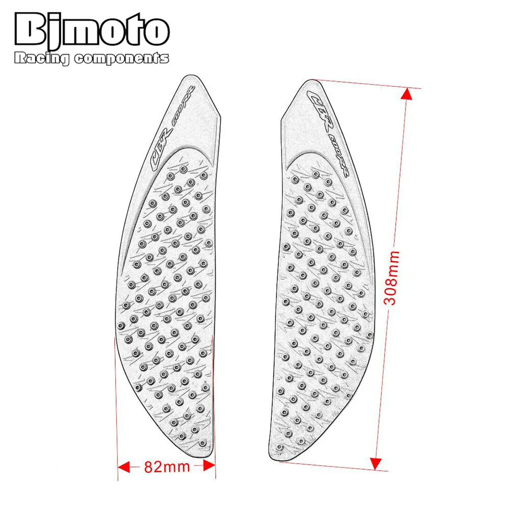 BJMOTO для Honda CBR600RR CBR 600 RR 2007-2012 мотоциклетная Наклейка газ коленный захват бак