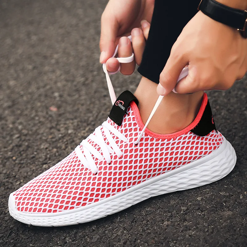 New Men Sneakers Casual Mens Shoes Trainers Air Mesh Male Sport Breathable Flats Women / Big Sizes Shoe Snikers Autumn | Обувь