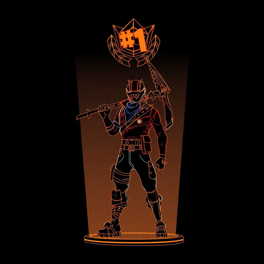 Хлопок короткий рукав Fortnite тень ржавчины лорд Для мужчин футболка|Мужские