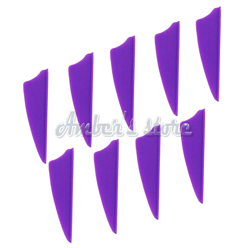 100 шт 2 &quotщит пластиковая стрела Флетчинг лопасть лук для стрельбы из лука охоты